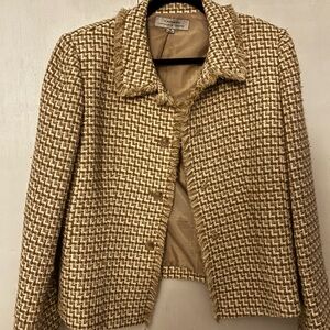 Tahari Tweed Blazer